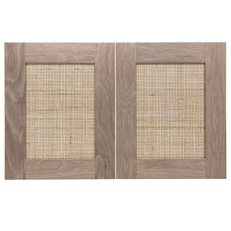 Freo Curved Vanity Rattan Tight Weave Door Piece | Australian Made Loughlin Furniture