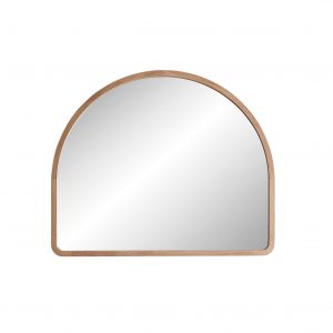 The alura arch mirror is a custom made mirror in Australia with a timber frame