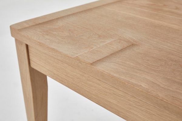 The seat of the timber dining chair