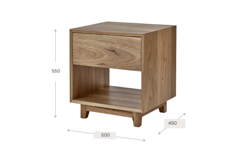 Bayview Bedside Table | Modern coastal design furniture