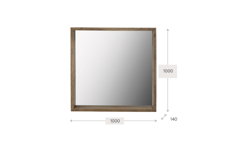 Narrabeen Mirror | Timber frame mirror