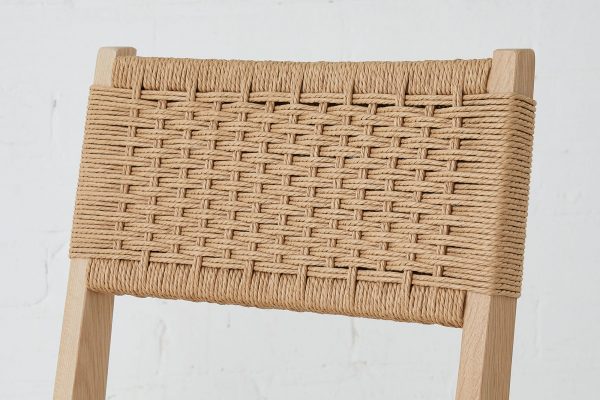 The Coogee Dining Chair is a timber chair available in your choice of timber. The back panel as shown is made from a danish cord weave.