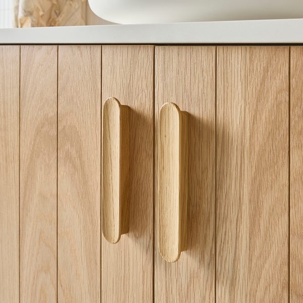 Scandi handles may be placed on most custom designed timber furniture pieces from Central Coast based Loughlin Furniture.