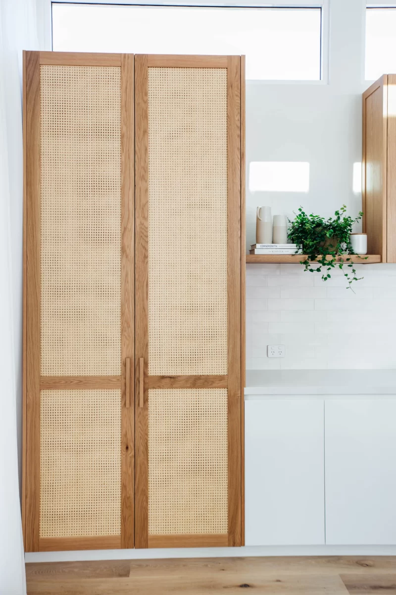 Australian made | Rattan profile kitchen cabinet door