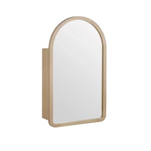 Alura Arch Timber Mirror Cabinet | Loughlin Furniture | Timber Mirror Cabinet | Face Height Storage